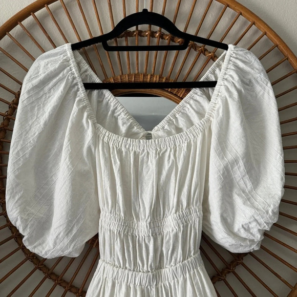 Cleobella Olive Mini Dress in Ivory Size XS - Picture 4 of 13